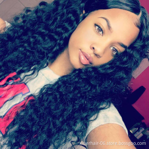 Natural Hair Wholesale Brazilian Front HD Closure for Black Women Pre Plucked 4x4 Human Hair Lace Wig